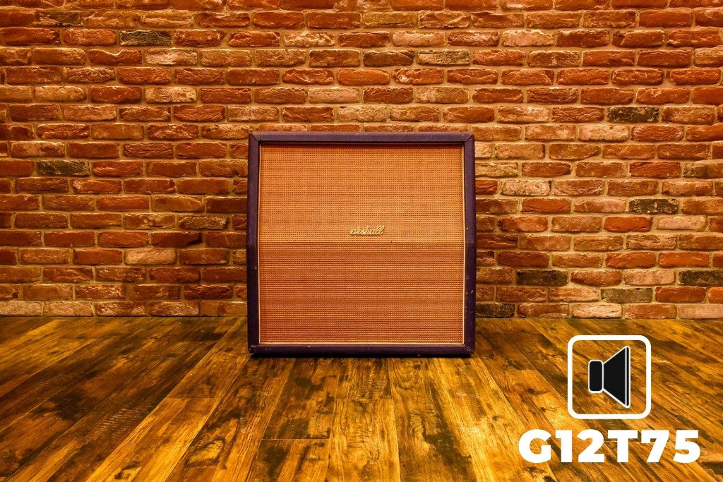 412 MARS 1982A HENDLX T75 | Marshall™ 1982A Hendrix LE 4×12" | Celestion G12T-75 | Cabinet Impulse Response