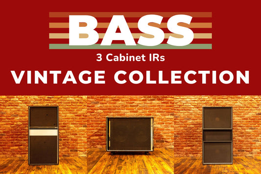 New release: Bass cab IRs vintage collection.