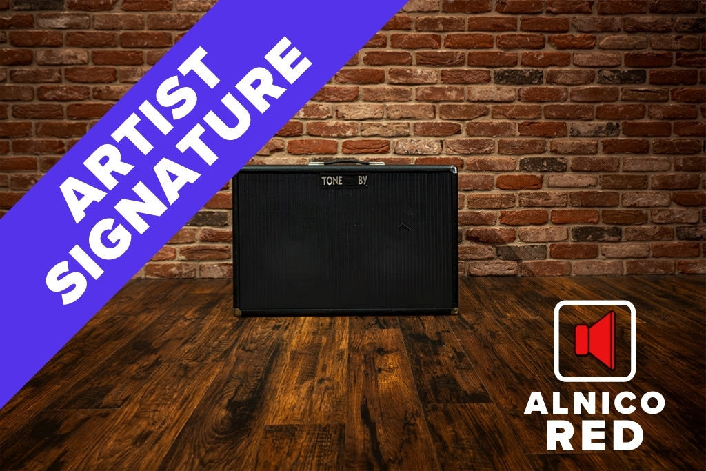 212 TONEBY RED ITARU Signature | TONE TUBBY™ 2 × 12″ Ovalback Cabinet | Tone Tubby™ Alnico Red × 2 | Cabinet Impulse Response