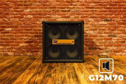 412 LEE METALNIX | 1986, LEE JACKSON™ METALTRONIX | Celestion™ G12M-70 | Cabinet Impulse Response