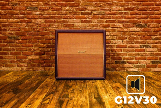 412 MARS 1982A HENDLX V30 | Marshall™ 1982A Hendrix LE 4×12" | Celestion Vintage 30 (V30) | Cabinet Impulse Response