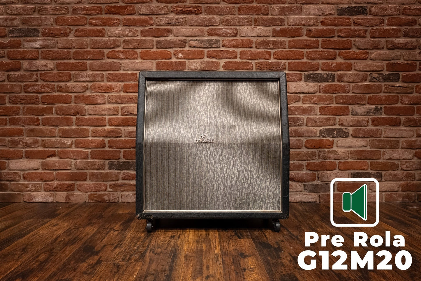 412 MARS '67-Pre-R | 1967 Marshall™ 1960A Pinstripe | Celestion™ G12M20 Greenback Pre-Rola | Cabinet Impulse Response