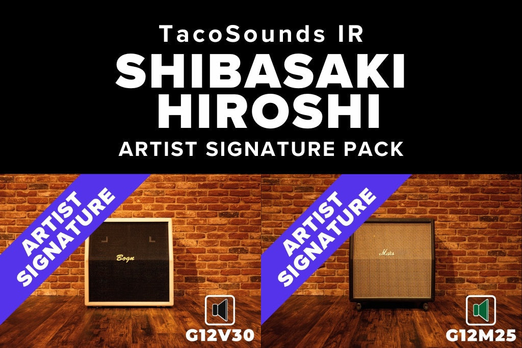 TacoSounds 412 SHIBASAKI Signature | Bogner™ and Marshall™ IR