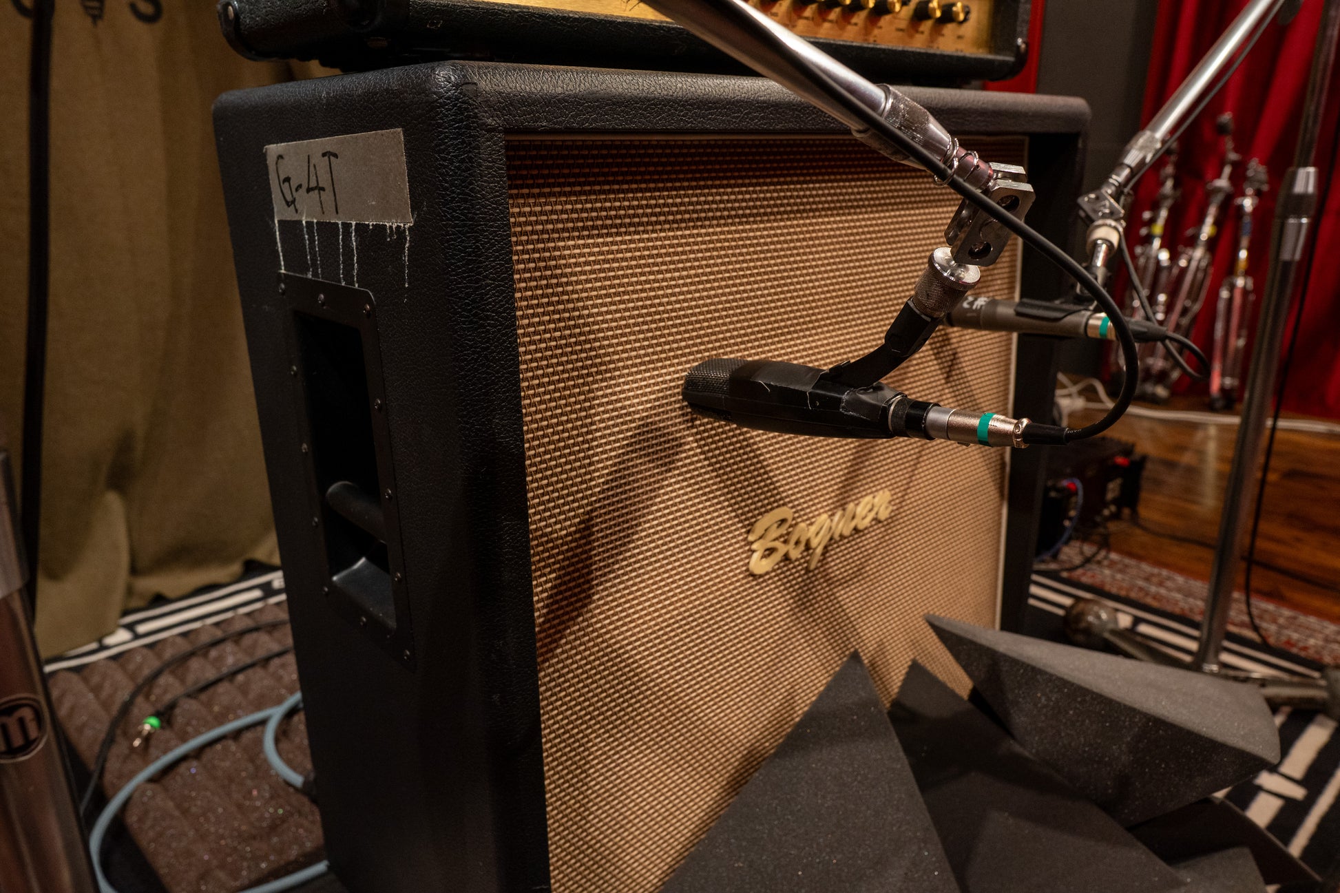 BOGNER 4×12 straight (B-type) cabinet with original Celestion Vintage 30 — 412 BOGN-B V30 (Neve VR)
