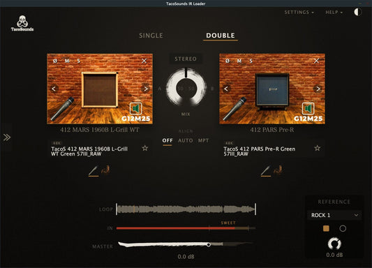 TacoSounds IR Loader — Night theme